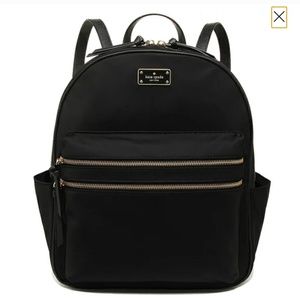 Kate Spade Backpack--Black Bradley Wilson Road
